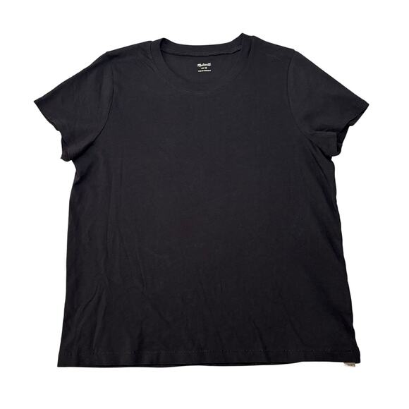 Madewell Northside Vintage Tee Black Cotton Crewneck T-Shirt Size M NWT - Picture 5 of 8
